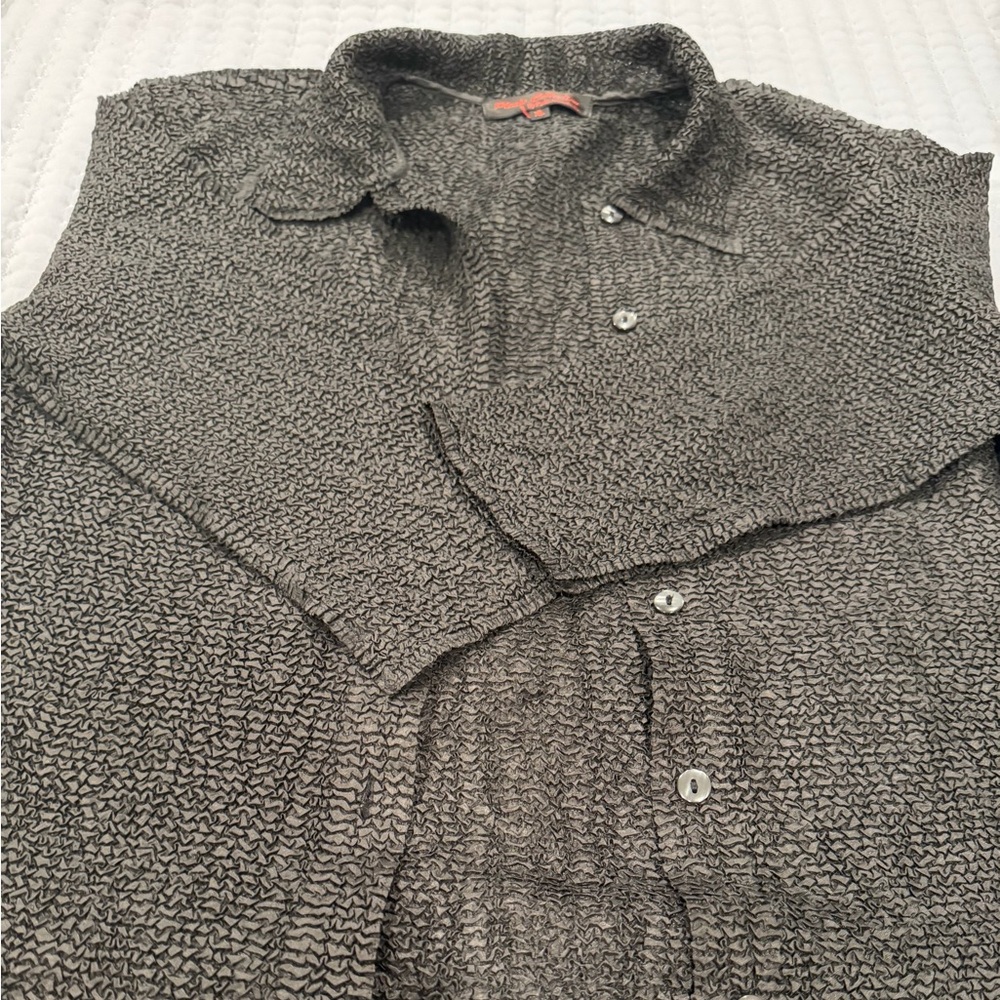 Women's Black Button Down Shirt